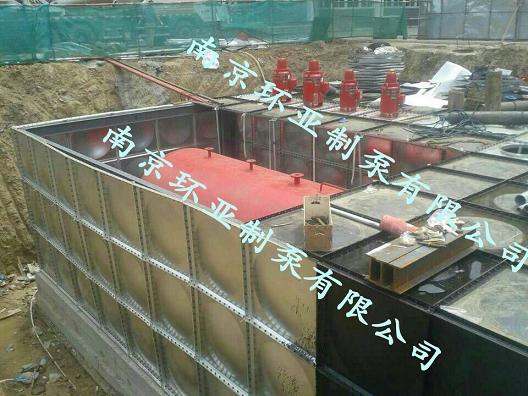 深井消防泵地埋式水箱.jpg 選購(gòu) 干式電機(jī)井用消防泵的注意事項(xiàng)(圖1)