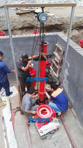 石家莊“西三教老年公寓”項(xiàng)目用深井消防泵安裝調(diào)試完畢(圖3)