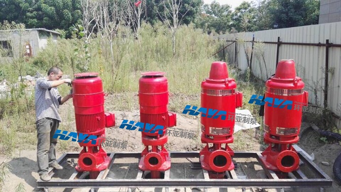 江蘇南通“紀(jì)元軟件園”項目用深井消防泵安裝調(diào)試完畢(圖2)